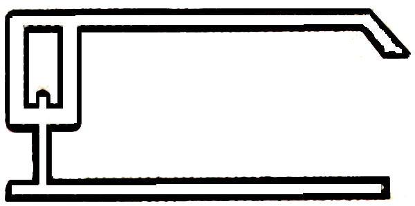 Eindprofiel 2-delig Eindprofiel 2-delig